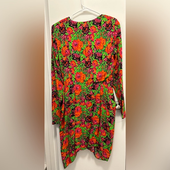 ZARA FLORAL PRINT DRESS - Picture 3 of 8